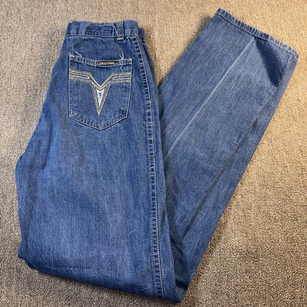 Vintage 70s Women’s Live Ins Jeans Straight Leg 9/10 Blue Made In USA AWESOME!